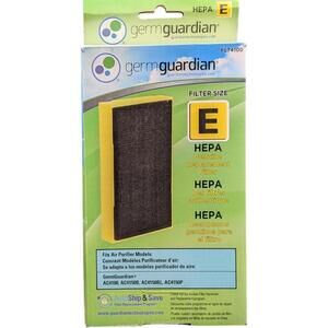 GermGuardian FLT4100 HEPA Filter Size E Genuine Replacement‎ for AC4100 AC4150